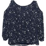 Velvet Tees -  Womens Star Print 3/4 Sleeve Dress Top Photo 2