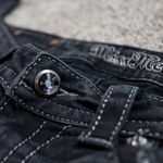 Miss Me Miss‎ Me Jeans Signature Rise Skinny Women's 31 Dark Wash Embellished JSJ88552 Photo 9