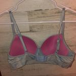PINK - Victoria's Secret Victoria’s Secret PINK tie dye bra blue and white comfy bra size large Photo 4