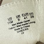 Sam Edelman  Circus Sanders Ivory White Leather Round Toe Lace Up Combat Boots 11 Photo 4