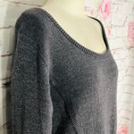 Lane Bryant 🔥5 for $25 sale🔥 gray metallic faux layered sweater tunic dress Photo 3