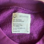 “For better days” Purple Sweatshirt with Uplifting Message Size M Photo 3
