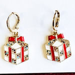 adri's Gift Present Earrings 14K Gold Plated  Photo 0