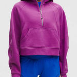 Lululemon 💜 Purple Scuba Oversized Half-Zip Hoodie Photo 0
