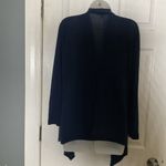 Splendid  Women's Jersey Wrap Cardigan Open Wrap Lightweight Stretch Medium Blue Photo 4