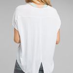 prAna | White Linden V-Neck Top Photo 2
