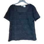 East 5th , women’s lace top, black, XL, fully lined Photo 0