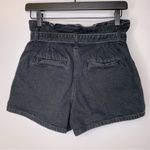 American Eagle  Paperbag Denim Mom Shorts Size 4 Photo 3
