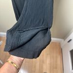 Aerie American Eagle Gauze Wide Leg Beach Pants w Side Slit Size XS Black Photo 5