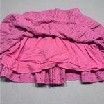 American Eagle  Outfitters Pink Smocked Skater Mini Skirt Photo 2