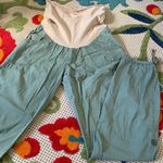 Motherhood Maternity  size S Small army green pants Photo 0