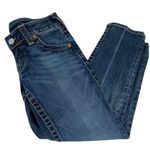 True Religion Cropped Jeans Blue Size 27 Photo 0