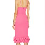 Revolve  NBD Roja midi dress in hot pink size S Photo 3