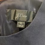 J.Crew Navy Sheath dress in bi-stretch cotton Photo 3