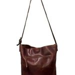 Timberland  Small Classic Leather Bucket Bag Brown Burgundy Photo 0