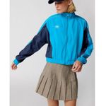 Umbro NWT Women's Diamond Flashback Jacket 2.0 In Blue Jewel/Dark Navy Photo 3