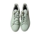 Adidas  Size 7.5 Casual Lace Up Padded Heel Advantage Sneakers Mint Green Photo 2