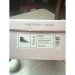 Sincerely Jules Vance Brown High Top Lace Up Sneakers Sz 8 Womans Photo 8