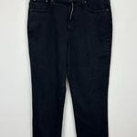 J.Crew  Classic Straight Jean Washed Black Stretch High Rise Organic US 31 NWT Photo 3