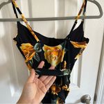 ONIA  x WeWoreWhat Danielle Floral One Piece Belted Swimsuit Women’s Large Photo 9