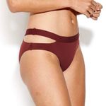 Seafolly NWOT  Brown Burgundy Bottoms Photo 0