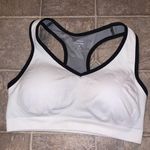 NWOT White Padded Racerback Sports Bra Size L Photo 0