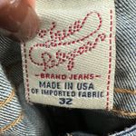 True Religion Classic Blue Cropped Jeans Size 32 Photo 6