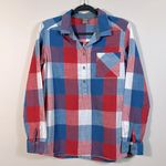 Natural Reflections 100% Cotton India Patchwork Popover Top Women Size Medium Photo 0