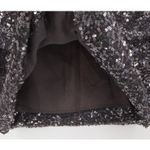 J.Crew Factory Gray Sequin Mini Skirt Women's 6 New Year's Eve Holiday Party Photo 1