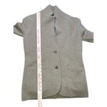 J.Crew 100% Merino Wool Cardigan Sweater Gray Button Front Blazer Jacket XXS Photo 5