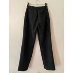 Abercrombie & Fitch Sloane Black Pleated Straight Leg Trousers Dress Pants 2 Photo 7