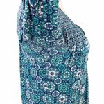 Lucky Brand Folklore Mosaic Boho Tassel Peasant Blouse Photo 6