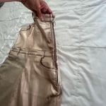 Oh Polly  x Bratz rose gold soft pink metallic tube top denim mini dress 4 Photo 3