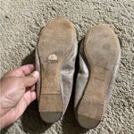 Chloé See By‎ Chloe "Clara" Ballerina Flats, Nude Pink Leather, Bows Zippers, Size 37 Photo 2