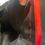 Hugo Boss Black Blue Metallic Textured Sheath Mini Skirt Size Small Photo 3