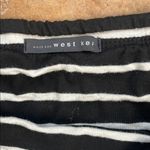 West Kei  Black and White Striped Maxi Dress Photo 2