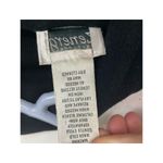 Chico's 1 Snap Up Jacket Women M 8 Black Mock Neck Long Sleeve Pockets Zenergy Photo 8