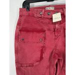 Free People We The Free Hot In It Moto Pants Sweet Kiss Straight Leg Size 12 Photo 5