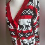 Merry Christmas’s from v28 cardigan sweater Red Size L Photo 1