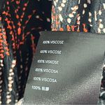 Anthropologie Maeve Tania Black Tiered V-Neck Short Sleeves Tunic Dress Small Photo 3