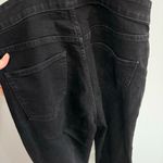 Madewell Black Skinny Denim Overalls in Lunar Wash Photo 7