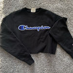 Champion  Cropped Crewneck Sweatshirt Photo 0