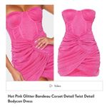 Pretty Little Thing NWT  strapless dress bundle of three size large Photo 3