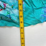 NWOT John Mark Tropical Floral Elbow Cinched Tie Sleeve Tunic Blouse Shirt 1X Photo 11