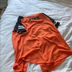 PINK - Victoria's Secret VS PINK Orioles Orange and Black Baseball Jersey Photo 3