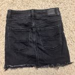 American Eagle Black Jean Skirt  Photo 1