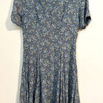 Laura Ashley Vintage 80s floral cottagecore mini dress viscose Photo 0