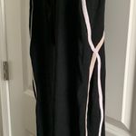 Black Leggings with White Stripes Size XL Photo 2
