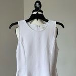 Francesca’s white dress in a S nice quality fabric wedding shower party bridal Photo 13