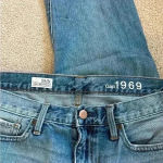 Gap  distressed blue sexy boyfriend jeans Photo 4